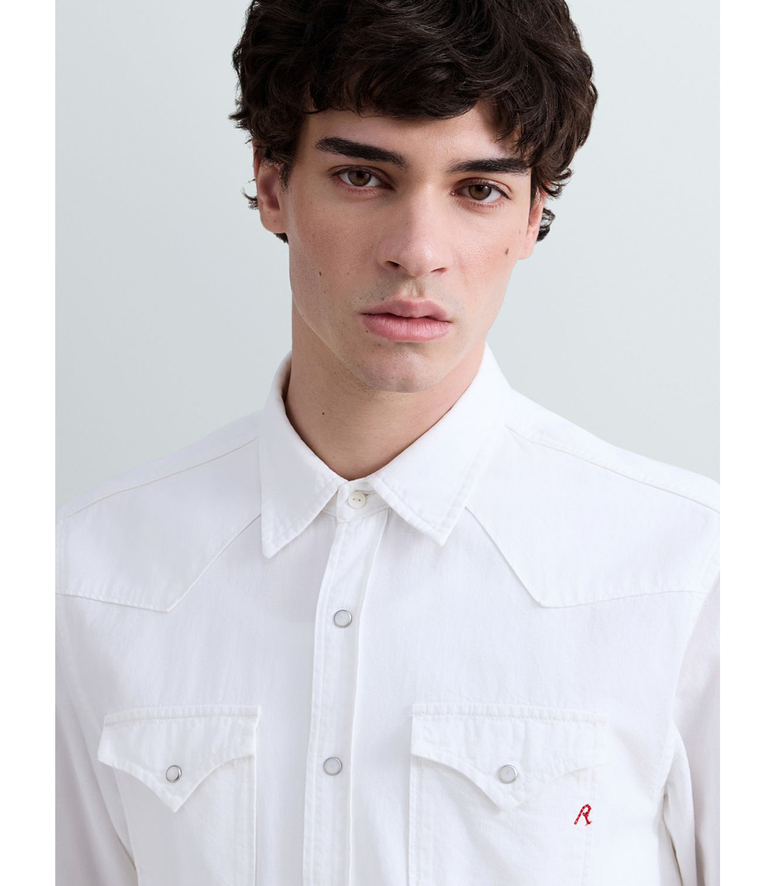 ホワイトデニムシャツ 詳細画像 ホワイト 5